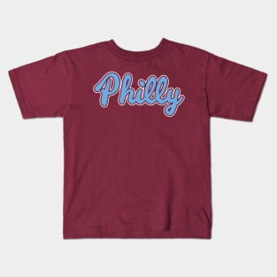 Retro Philly Throwback Philadelphia Fan Favorite Kids T-Shirt